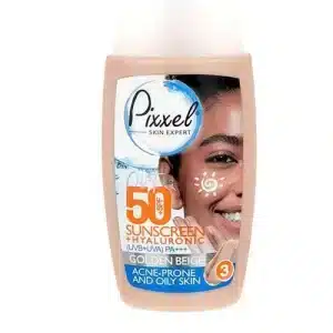 ضد آفتاب رنگی پوست چرب SPF50+ پیکسل