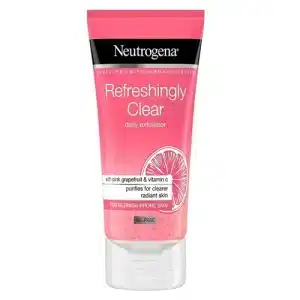 ژل شستشو نیتروژنا Neutrogena گریپ فروت و ویتامین سی حجم 150 میل | پاکسازی و اسکراب روزانه پوست چرب 