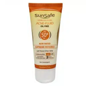 فلوئید ضد آفتاب آکنئیک SPF50 سان سیف (SunSafe) 