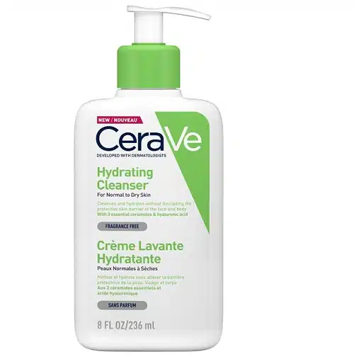 ژل شستشو و آبرسان پوست نرمال و خشک سراوی cerave