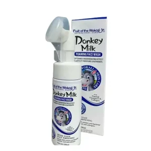 فوم شوینده صورت شیر ​​الاغ |donkey milk foaming face wash